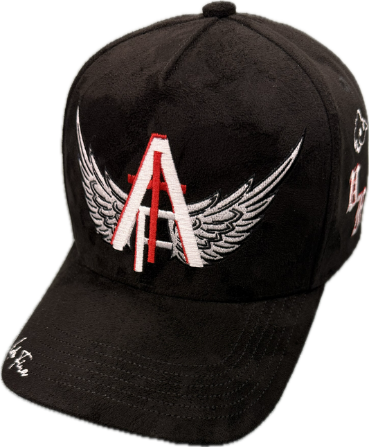 “Akatsuki” Vida Fina All Suede Premium SnapBack