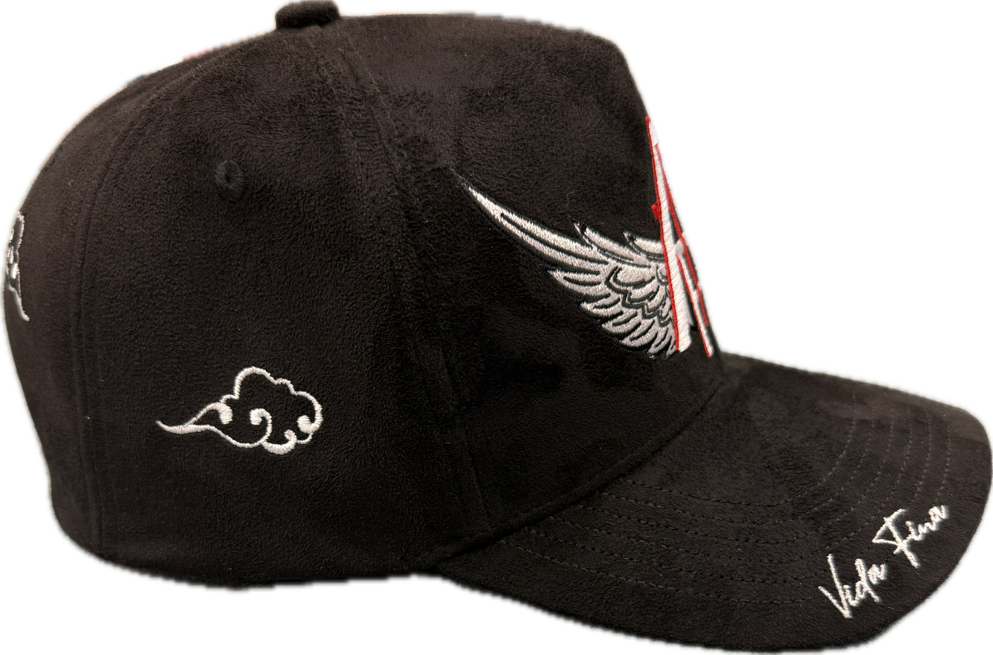 “Akatsuki” Vida Fina All Suede Premium SnapBack