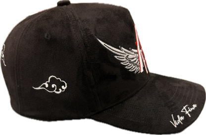 “Akatsuki” Vida Fina All Suede Premium SnapBack