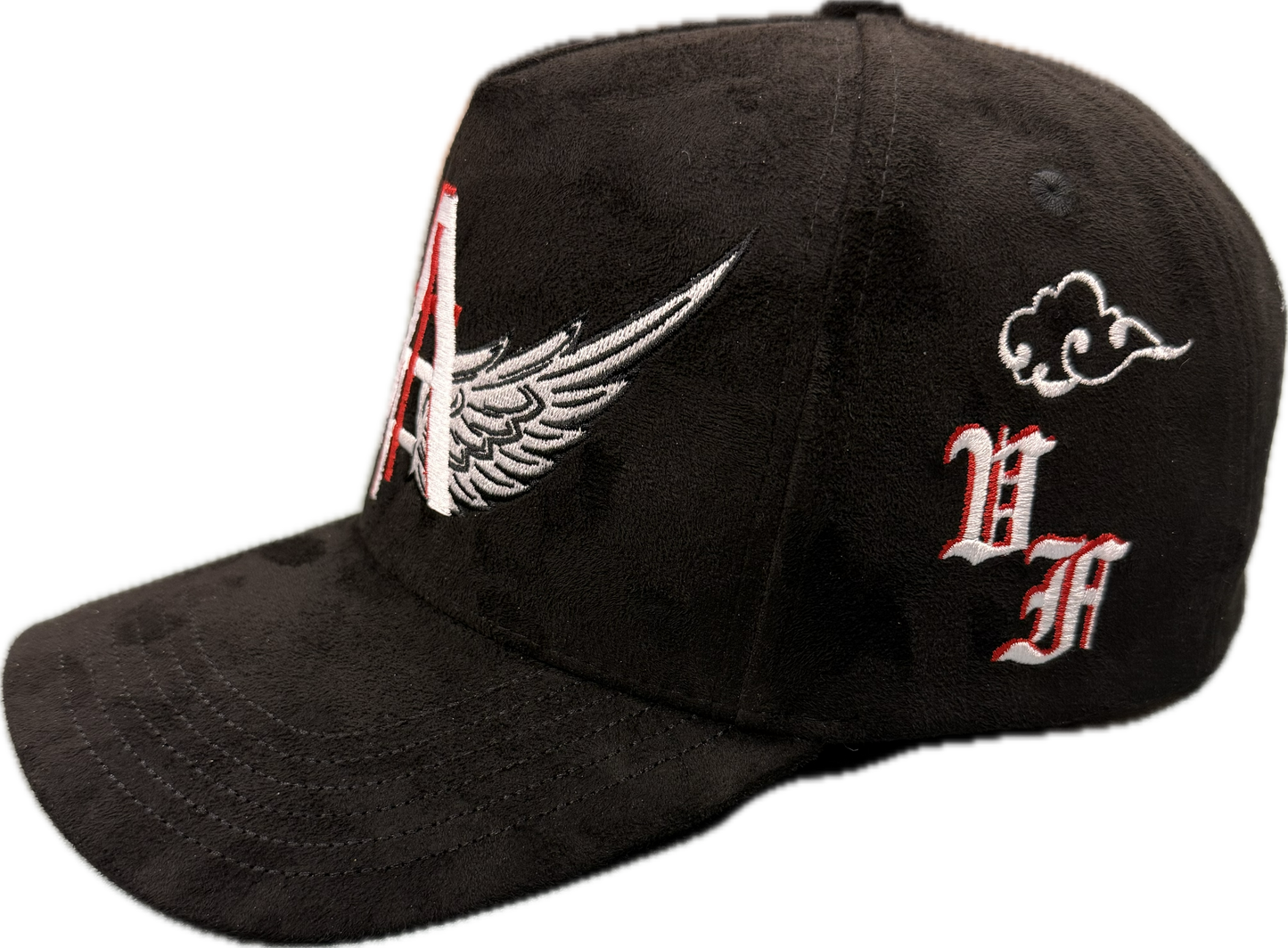 “Akatsuki” Vida Fina All Suede Premium SnapBack