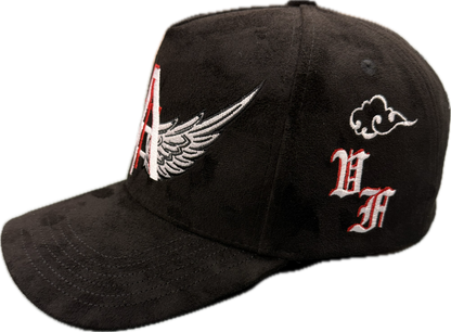 “Akatsuki” Vida Fina All Suede Premium SnapBack